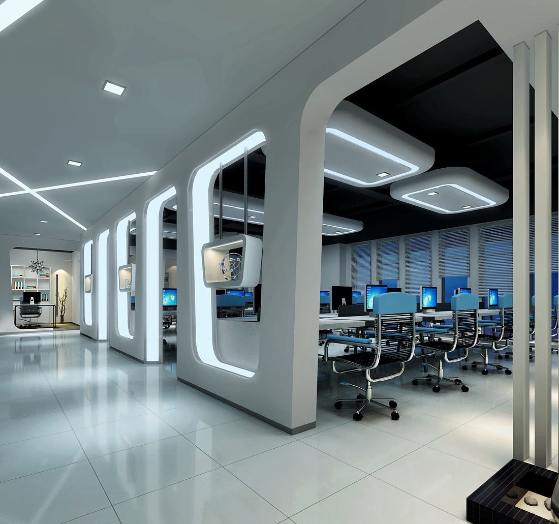 上海科技公司上海黃浦區辦公室裝修工程