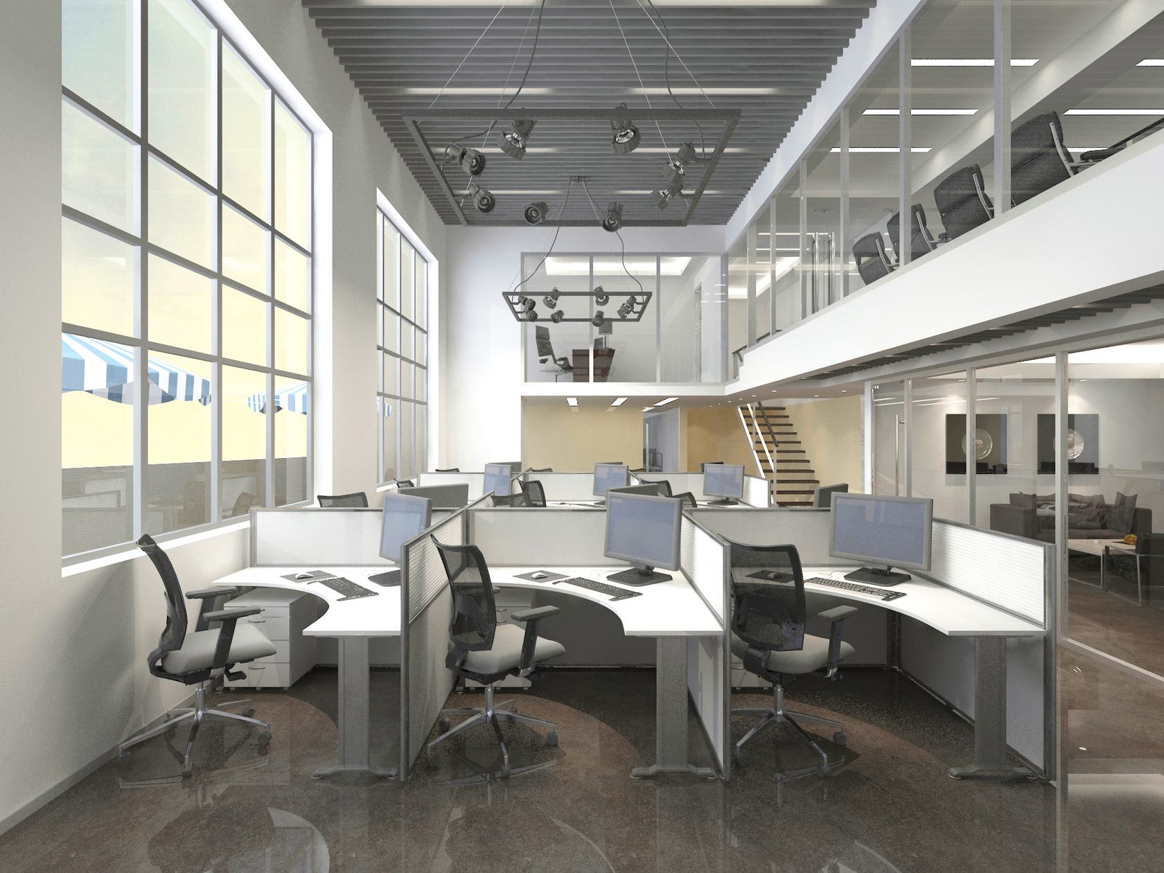 上?？萍佳邪l(fā)公司上海金山區(qū)辦公室裝修工程