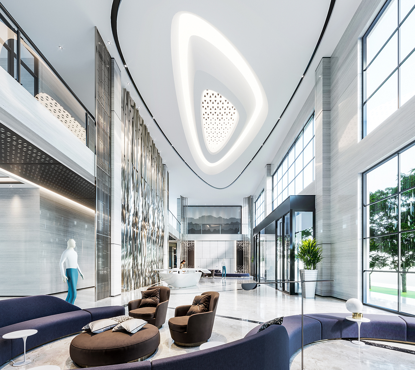 上海實業公司上海青浦區辦公室裝修