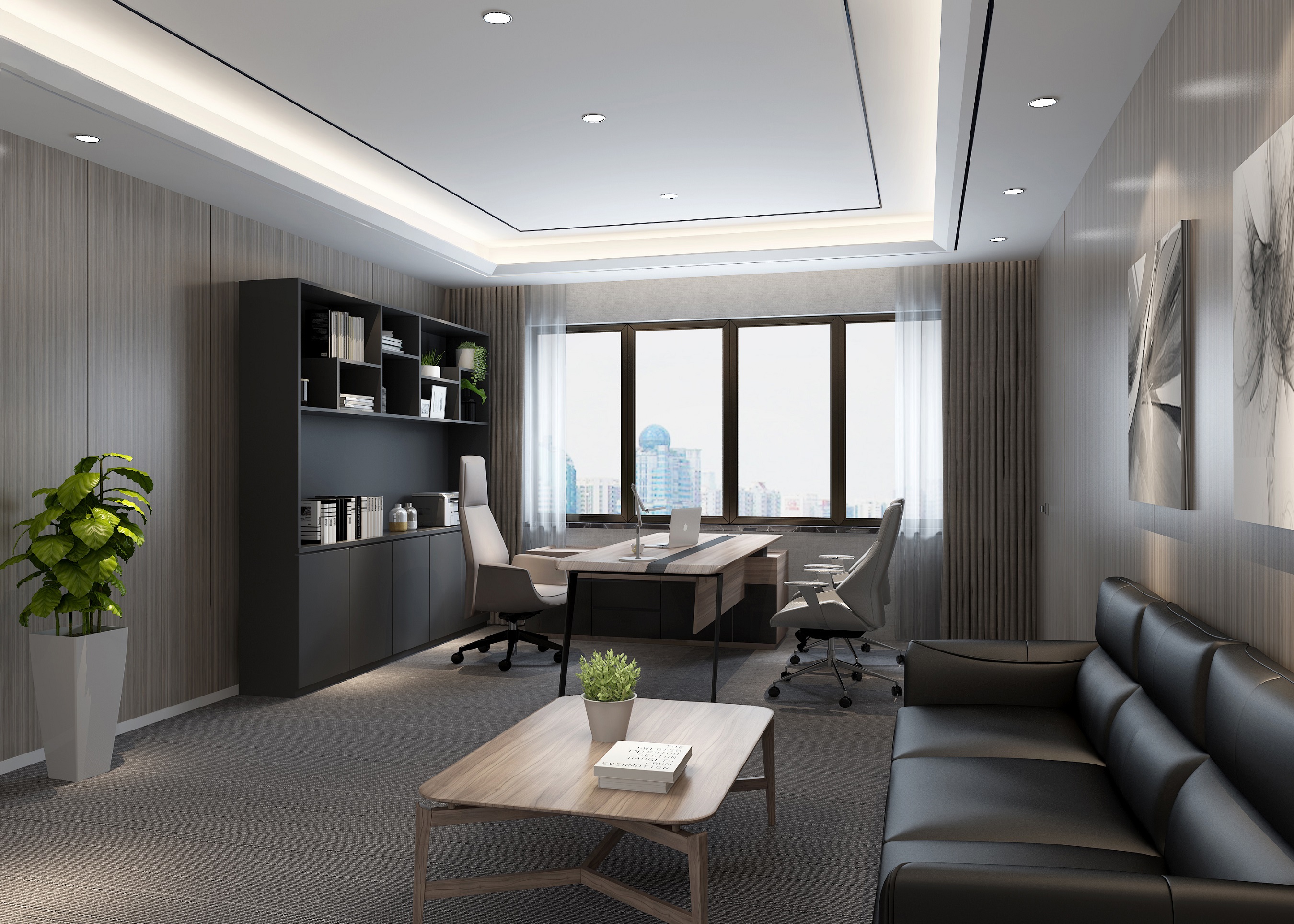 上海科技公司上海靜安區辦公室裝修
