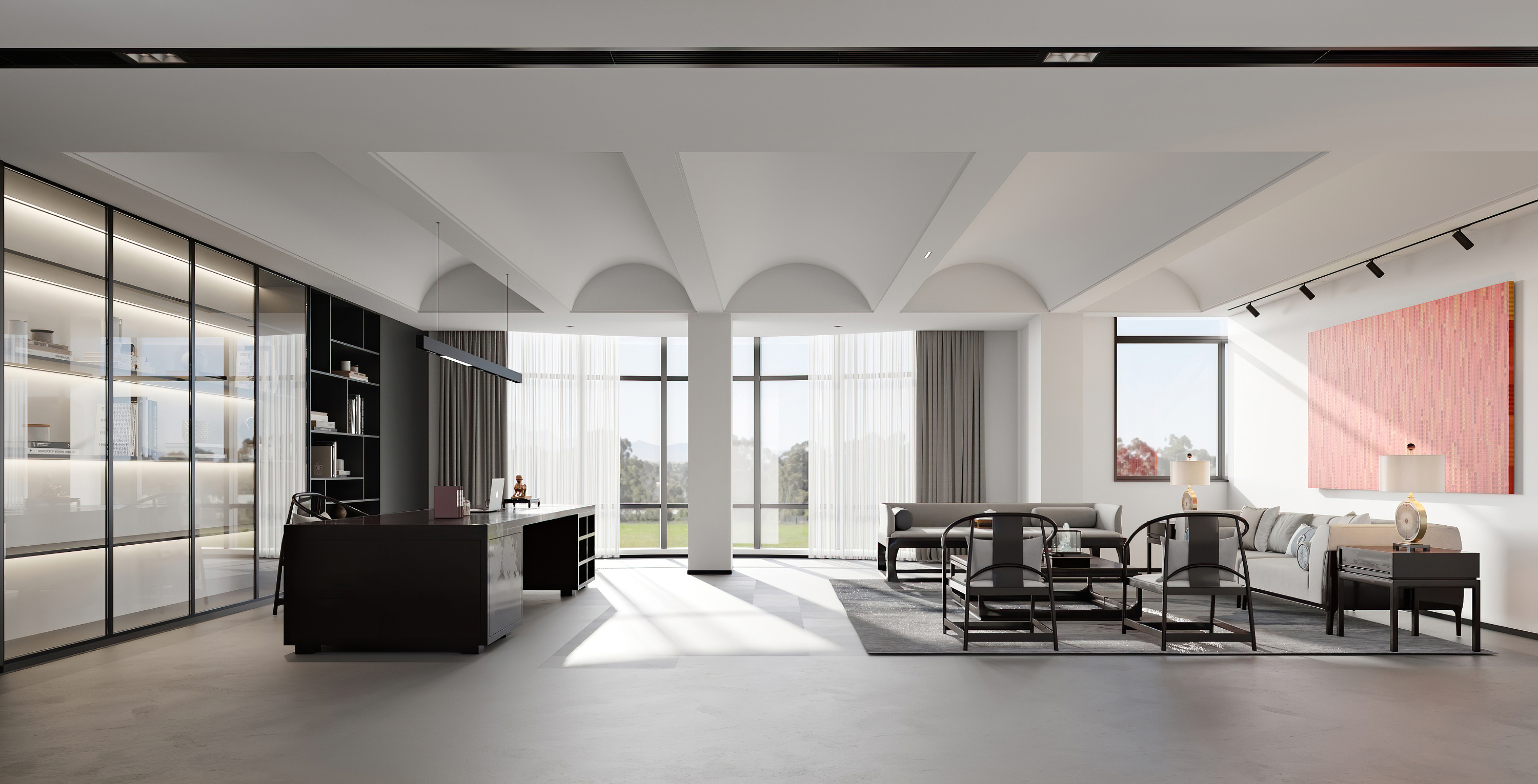 上海服裝公司上海寶山區辦公室裝修