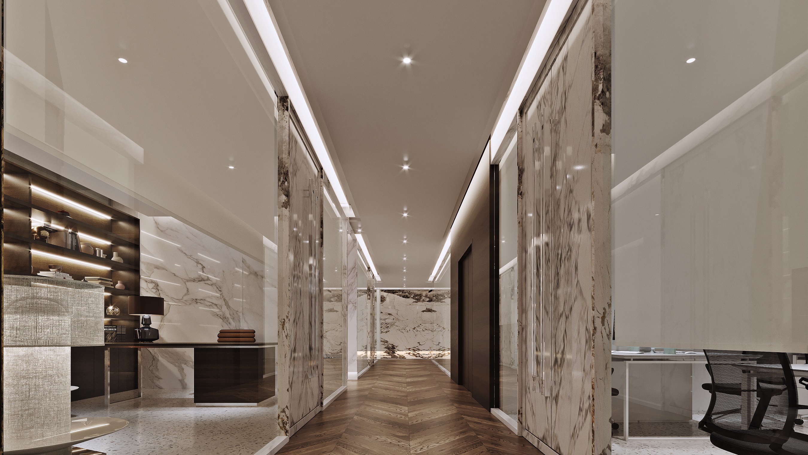 上海投資公司上海嘉定區辦公室裝修