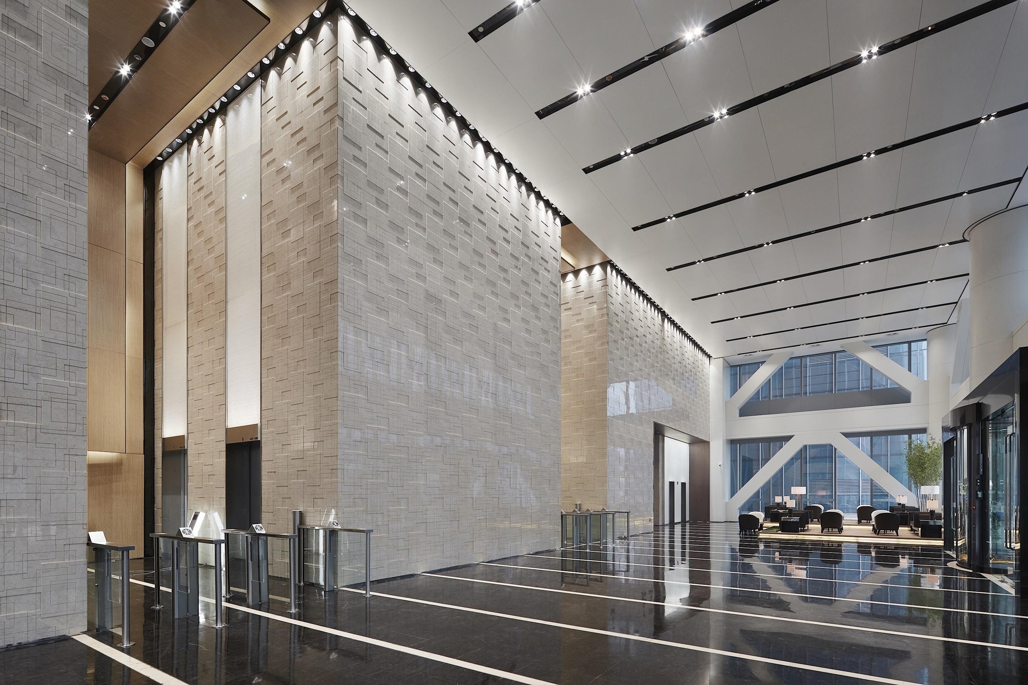 上海實業公司上海普陀區辦公室裝修