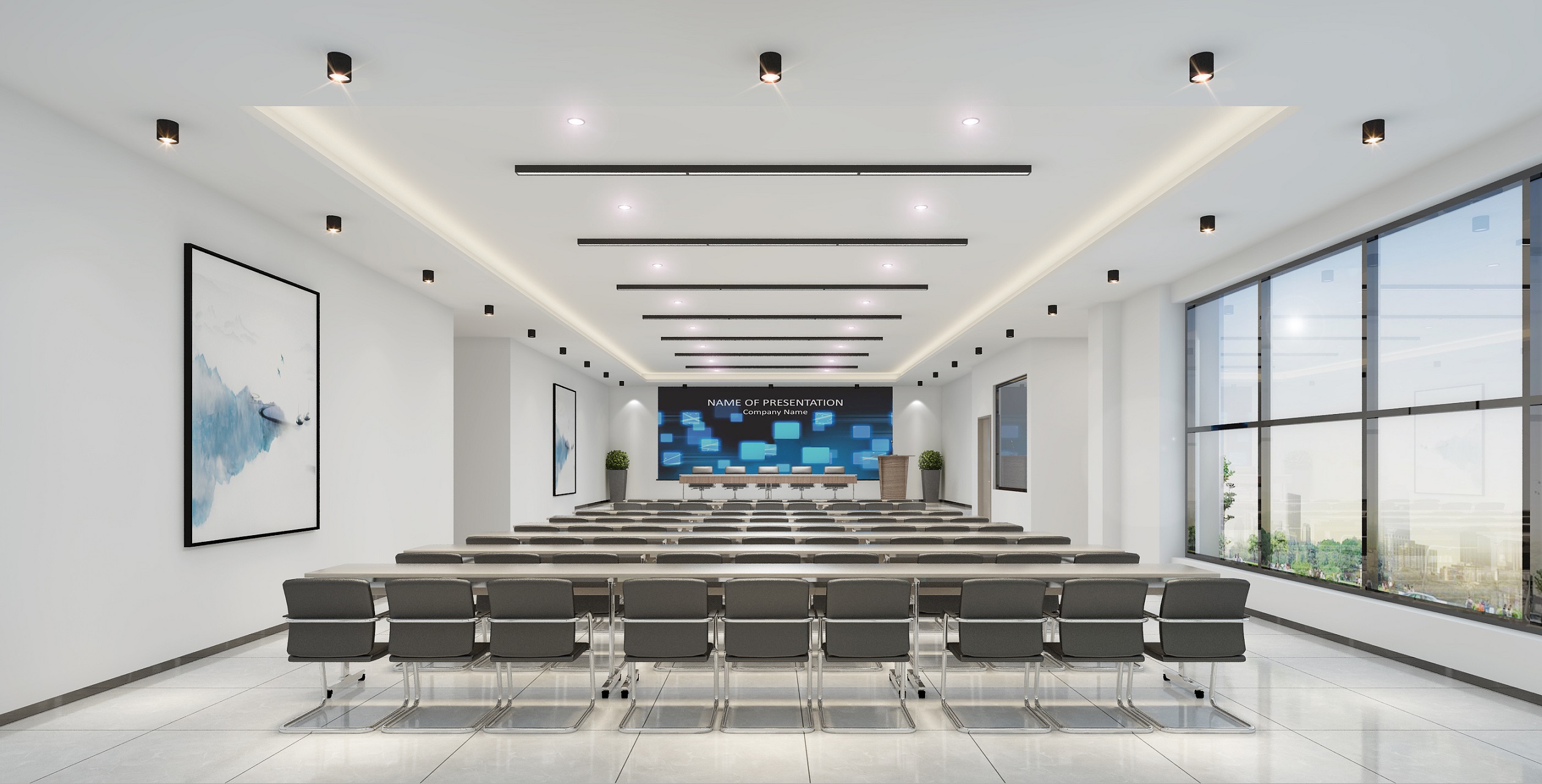 上海機械制造公司上海青浦區辦公室裝修